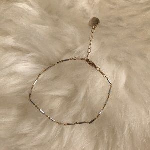 Silver and Gold Bracelet